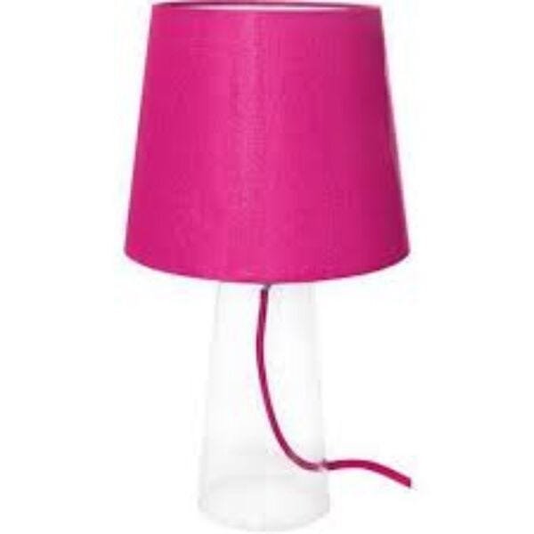 Abajur de Mesa Vaso Estilo Pink - Uatt - 1