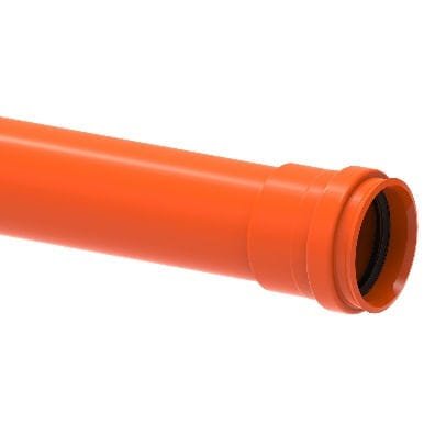 Tubo de Esgoto Dn 50mm 3M PVC Redux Tigre - 1
