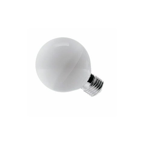 Lâmpada LED mini balloon Luminatti E27 bivolt 8W 6000K branca 800lm