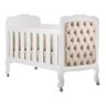 Berço de Bebe Imperial C/Capitonê Planet Baby Selo Inmetro:Branco - 1