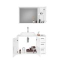 Ver imagem 3 de Conjunto Gabinete Banheiro com Cuba e Espelho Turin 80 Br