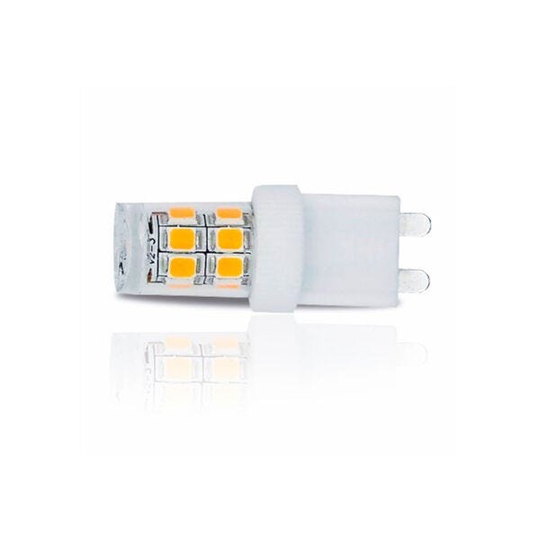 Lâmpada LED Luminatti G9 127V 3W 2700K amarela 150lm - 1