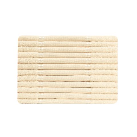 Kit 12 Toalhas Lavabo Belíssima Perfeito Estilo Lavabo Belissima Creme