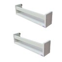 Ver imagem 2 de Prateleira Nicho Para Banheiro Super Funda - 2 Peças