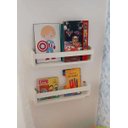 Ver imagem 1 de Revisteiro Infantil Resistente Em MDF Kit 2 Peças