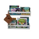 Ver imagem 2 de Revisteiro Infantil Resistente Em MDF Kit 2 Peças