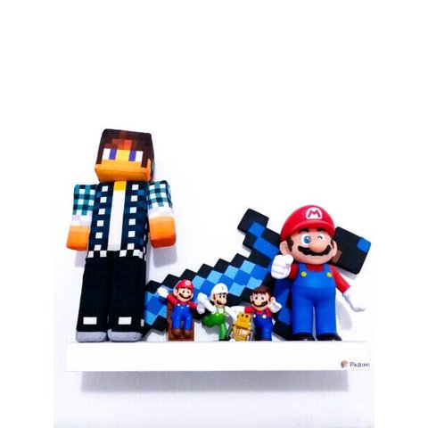 Porta Brinquedo Sem Aba Kit 2 Peças