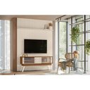 Ver imagem 2 de Composição Frizz New Premium Bancada e Painel para Tv 65 Polegadas com Portas - Madetec Naturale