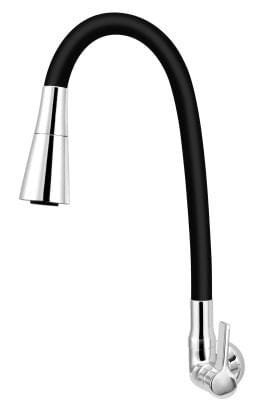 Torneira Parede Coxinha com Ducha PT/CR 1/4V 1168 C62 VTP622CWB Esteves - 1