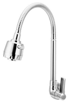 Torneira Parede Cozinha com Ducha 1/4V C60 VTP900CWB Esteves - 1
