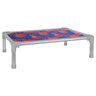 Cama para Cachorro Grande 109x78cm G Alumínio Tecido Estampado Arte Impermeável até 50kg Resistente - 1