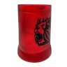 Caneca Gel Vitória Escudo 400ml Acrílico Vermelha - 5
