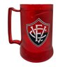 Caneca Gel Vitória Escudo 400ml Acrílico Vermelha - 1