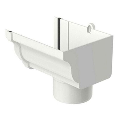 Bocal para calha circular direito Aquapluv Style Tigre