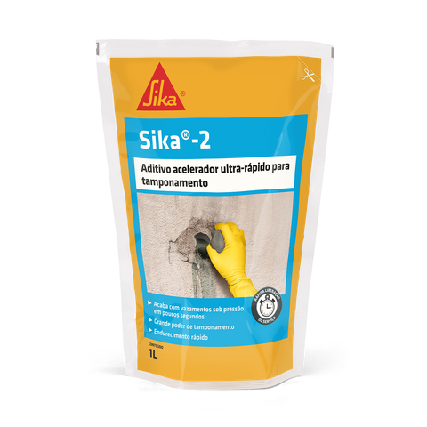 Aditivo Impermeabilizante Sika 2 Ultra-Rápido 1 Litro