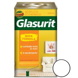 Tinta Acrilica Glasurit 18 Litros Branco Balde - 50490204 - SUVINIL - 1