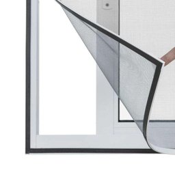 Tela Cortina Mosquiteiro Dengue Zika Magnetico Janela Ima Fácil Instalação Proteçao Insetos - 9