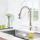 Ver imagem 5 de Torneira Goumet Monocomando Pull Down Bancada Mesa Cozinha Metal Escovado