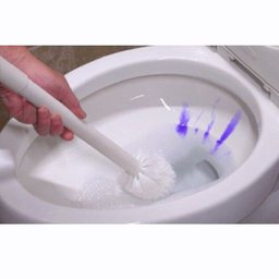 Escova Limpa Vaso Sanitário Jato Água Higienizaçao Banheiro Lavabo Pulverizador Limpeza - 6