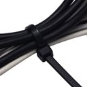 Ver imagem 3 de Abraçadeira de Nylon Preto 50 Uni Enforca Gato Cinta Plastica 370mm x 7mm
