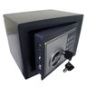 Cofre Eletronico Teclado Numerico 2 Chaves Segredo Preto - 4