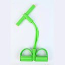 Ver imagem 3 de Extensor 4 tubos Academia Pedal Fitness Casa abdominal elastico cordas Pilates exercicio