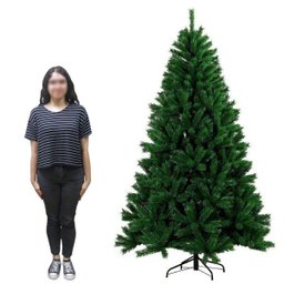 Arvore de Natal Pinheiro Decoraçao Natalina Enfeite 2 Metros e 10 Centimetros 900 Galhos Casa - 3