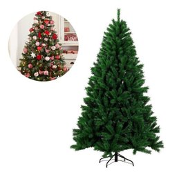 Arvore de Natal Pinheiro Decoraçao Natalina Enfeite 2 Metros e 10 Centimetros 900 Galhos Casa - 1
