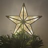 Arvore de Natal Fibra Ótica 1 metro 50 cm Natalino Branco Quente Decoração Estrela Led 170 - 8