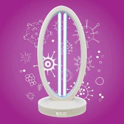 Luminária Lâmpada Uvc Ultravioleta Germicida Esterilizador Mata Germes - 8