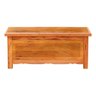 Baú Banco 1m Madeira Maciça Natural - 3