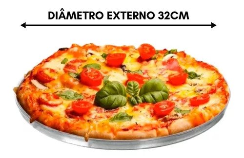 Forma Assadeira Pizza 32Cm - 4