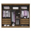 Ver imagem 7 de Guarda-Roupa Casal 4 Espelhos 6 Portas Diamante Leifer