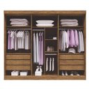 Ver imagem 2 de Guarda-Roupa Casal 4 Espelhos 6 Portas Diamante Leifer
