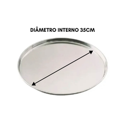 Forma Assadeira Pizza 37Cm - 3
