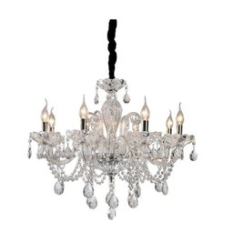 LUSTRE CANDELABRO 8 BRAÇOS CRISTAL MARIA TEREZA - 1