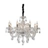 LUSTRE CANDELABRO 8 BRAÇOS CRISTAL MARIA TEREZA - 1