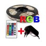 Fita Led Rgb 5050 5m Ip65 com Controle e Fonte - 4