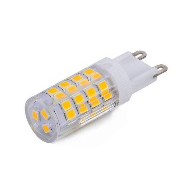 KIT 10 LÂMPADAS LED G9 HALOPIM 5W BRANCO QUENTE 110V - 3