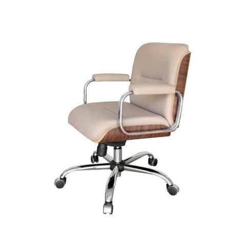 Poltrona Eames Diretor Linha Capa em Madeira