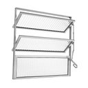 Ver imagem 1 de Vitro basculante em alumínio classic brilhante - 60x60