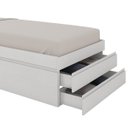Ver mais imagens de Cama Solteiro Multifuncional 1 Mesa de Cabeceira 3 Gavetas Comfort Inter Link