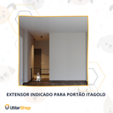 Ver imagem 4 de Prolongador Extensor para Portão Pet 68cm de Altura Extensor de 40cm Preto Itagold