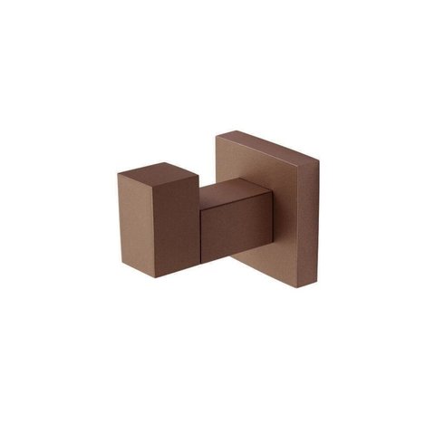 Cabide para Banheiro de Metal Quadra Cobre/Matte Meber Metais