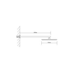 Ducha Chuveiro Slim Prizi Quadrado 20x20cm Inox 304 Dourada - 2