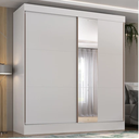 Ver imagem 1 de Guarda Roupa 2 Portas de Correr 2 Gavetas com Espelho Pantanal