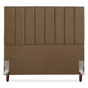 Ver imagem 5 de Cabeceira Casal 140 Cm com Frame Carla Linho Marrom Artte