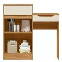 Ver imagem 3 de Penteadeira Escrivaninha Trend com 2 Portas e 1 Gaveta - Moveis Albatroz