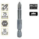 Ver imagem 1 de Ponta Phillips Ph2 75mm Enc: 1/4" C/10und