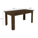 Ver imagem 3 de Conjunto Mesa Primus com 6 Cadeiras Capri Sonetto Móveis